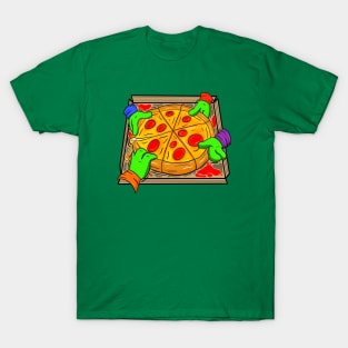 TMNT Antonio’s Pizza Cartoon Comic Book T-Shirt